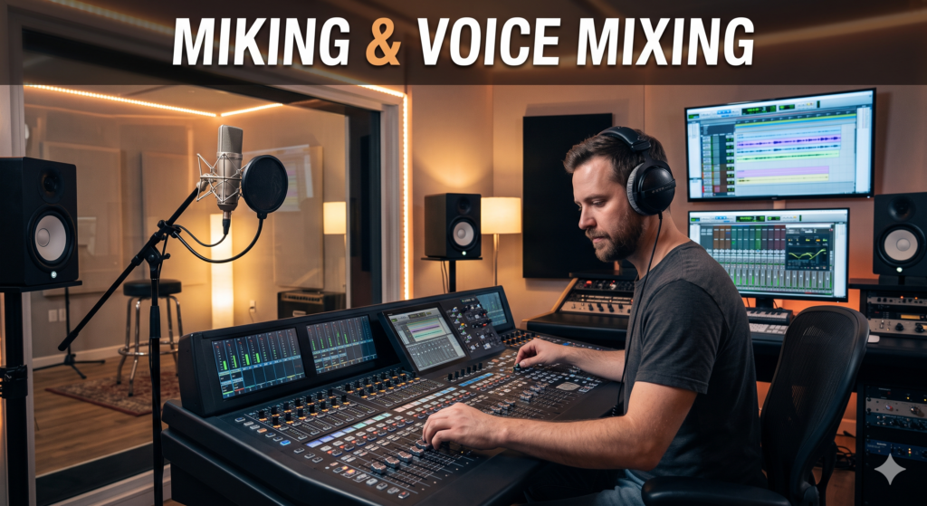 Miking & Voice Mixing Service in Chanchal, Malda