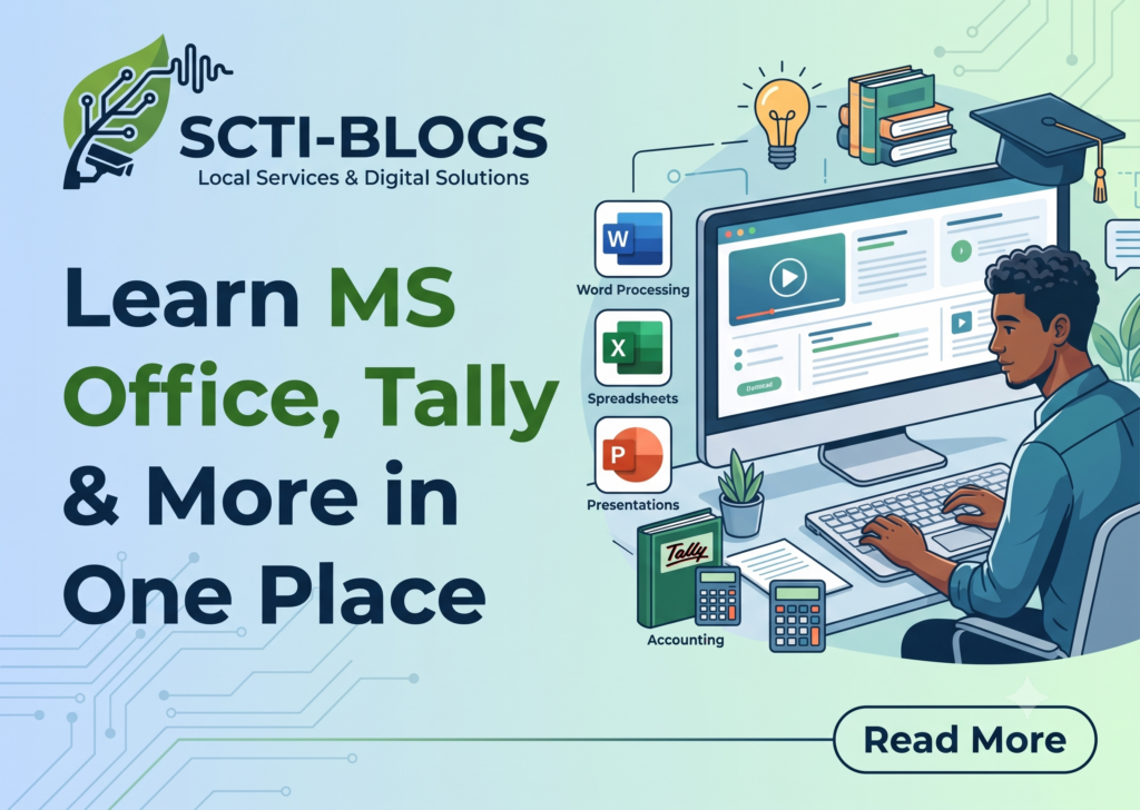 Learn MS Office, Tally & More in One Place
